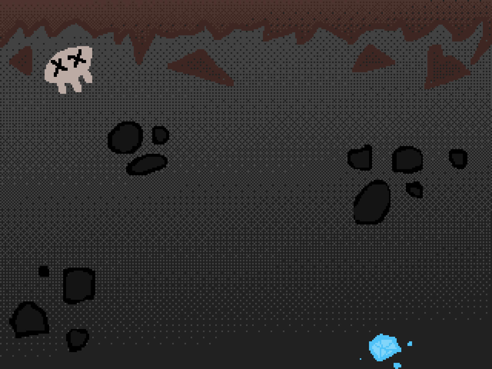 "Underground" stage background for a pygame project.